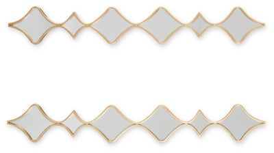 Harriswood Accent Mirror Set (Set of 2) - A8010354