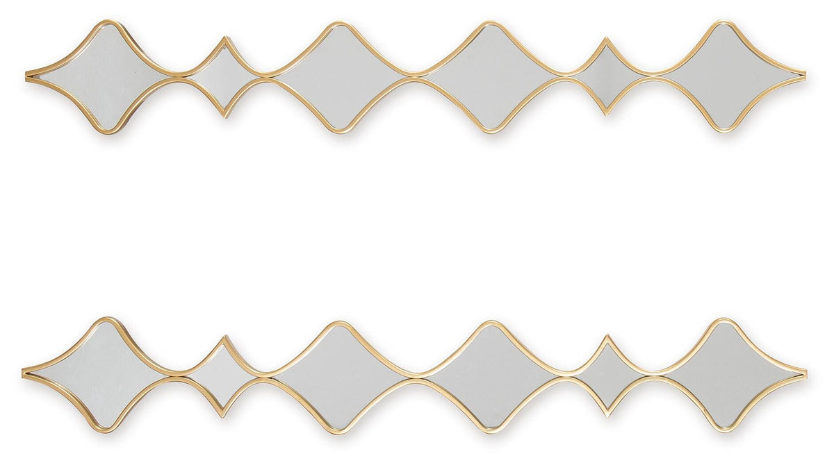 Harriswood Accent Mirror Set (Set of 2) - A8010354
