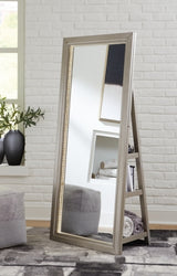 Evesen Floor Standing Mirror with Storage - A8010379