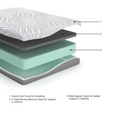 8 Inch Memory Foam RV King Mattress - M59143
