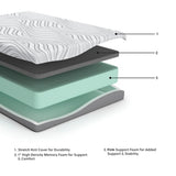 8 Inch Memory Foam RV King Mattress - M59143