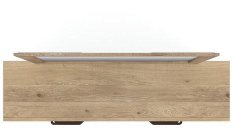 Brozmont Queen Panel Bed, Dresser and Mirror - B1045B3