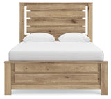 Brozmont Queen Panel Bed, Dresser and Mirror - B1045B3