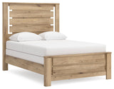 Brozmont Full Panel Bed, Dresser and Mirror - B1045B9