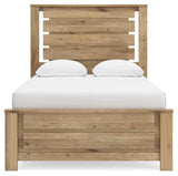 Brozmont Full Panel Bed, Dresser and Mirror - B1045B9