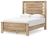 Brozmont Full Panel Platform Bed, Dresser and Mirror - B1045B11