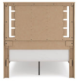 Brozmont Full Panel Platform Bed, Dresser and Mirror - B1045B11