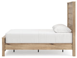Brozmont Full Panel Platform Bed, Dresser and Mirror - B1045B11