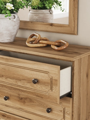 Aleaport Twin Panel Bed, Dresser and Mirror - PCB1075B3