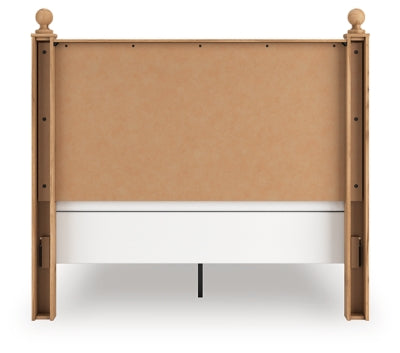 Aleaport Queen Panel Bed, Dresser, Mirror and Nightstand - PCB1075B9