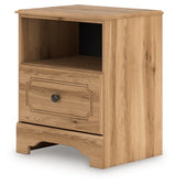 Aleaport Queen Panel Bed, Dresser, Mirror and Nightstand - PCB1075B9
