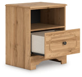 Aleaport King Panel Bed, Dresser, Mirror and Nightstand - PCB1075B10