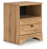 Aleaport Queen Panel Bed, Dresser, Mirror and Nightstand - PCB1075B9