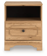 Aleaport King Panel Bed, Dresser, Mirror and Nightstand - PCB1075B10