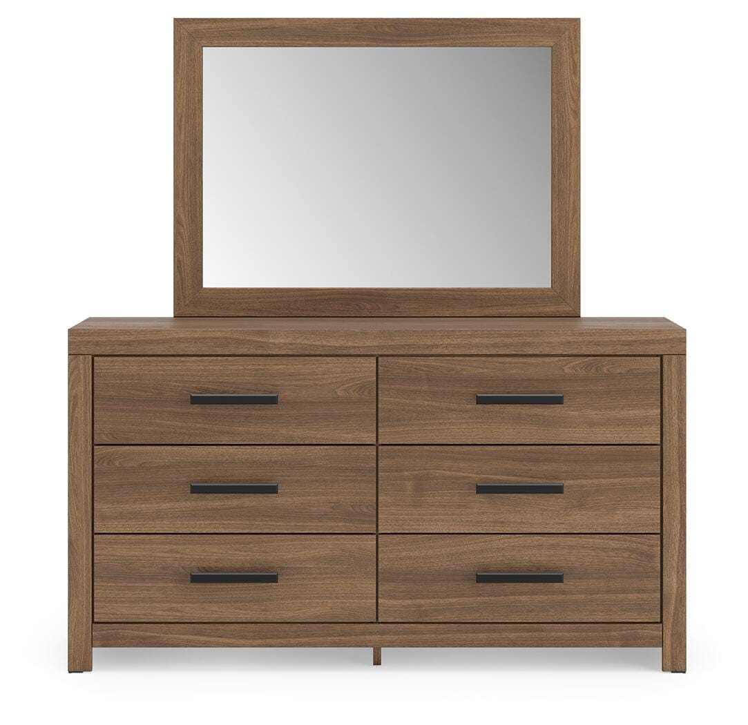 Broachmyn Queen Panel Bed, Dresser, Mirror and Nightstand - PCB1116B12