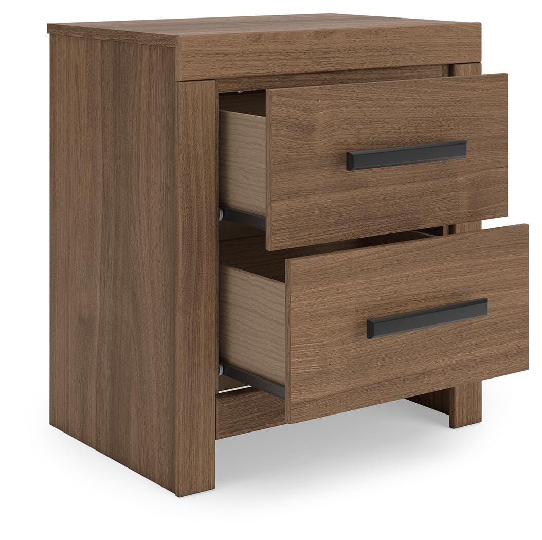 Broachmyn Queen Panel Bed, Dresser, Mirror and Nightstand - PCB1116B12