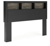 Broachmyn Lighted Queen Bookcase Headboard - PCB1118-165