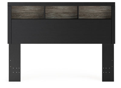 Broachmyn Lighted Queen Bookcase Headboard - PCB1118-165