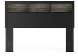 Broachmyn Lighted Queen Bookcase Headboard - PCB1118-165