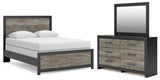 Broachmyn Queen Panel Bed, Dresser and Mirror - PCB1118B5