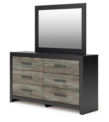 Broachmyn Queen Panel Bed, Dresser and Mirror - PCB1118B5