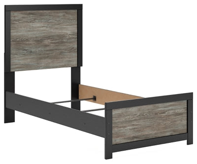 Broachmyn Twin Panel Bed, Dresser and Mirror - PCB1118B10