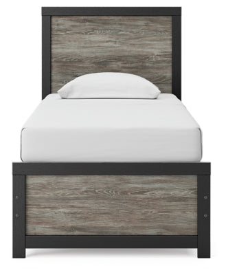 Broachmyn Twin Panel Bed, Dresser and Mirror - PCB1118B10