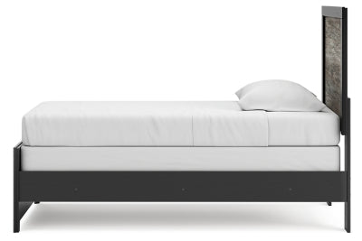 Broachmyn Twin Panel Bed, Dresser and Mirror - PCB1118B10