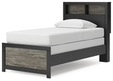 Broachmyn Twin Bookcase Bed - PCB1118B12