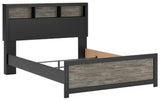 Broachmyn Queen Bookcase Bed, Dresser and Mirror - PCB1118B3