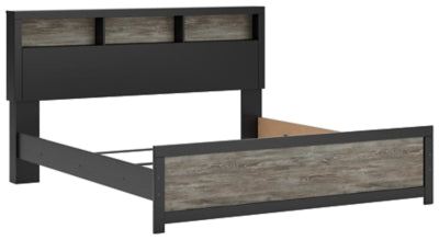 Broachmyn King Bookcase Bed - PCB1118B6
