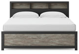 Broachmyn King Bookcase Bed - PCB1118B6