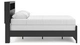 Broachmyn Full Bookcase Bed, Dresser and Mirror - PCB1118B15