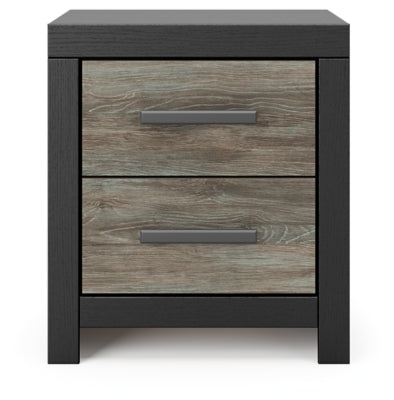 Broachmyn Queen Bookcase Panel Bed, Dresser and Nightstand - PCB1118B20