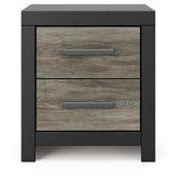 Broachmyn Queen Bookcase Panel Bed, Dresser and Nightstand - PCB1118B20