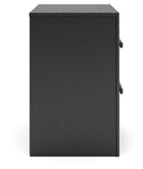 Broachmyn Queen Bookcase Panel Bed, Dresser, Mirror and Nightstand - PCB1118B21
