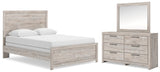Broachmyn Queen Panel Bed, Dresser and Mirror - PCB1120B3