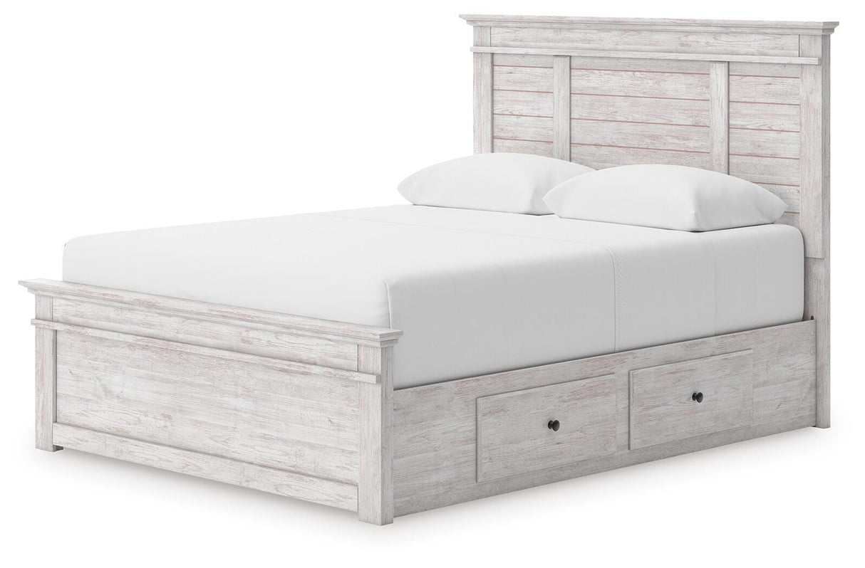 Makidern Queen Panel Storage Bed - PCB1171B7
