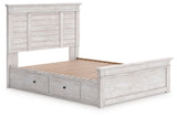 Makidern Queen Panel Storage Bed - PCB1171B7