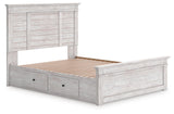 Makidern Queen Panel Storage Bed - PCB1171B7