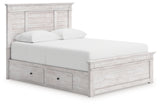 Makidern Queen Panel Storage Bed - PCB1171B7