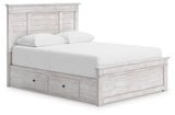 Makidern Queen Panel Storage Bed - PCB1171B7