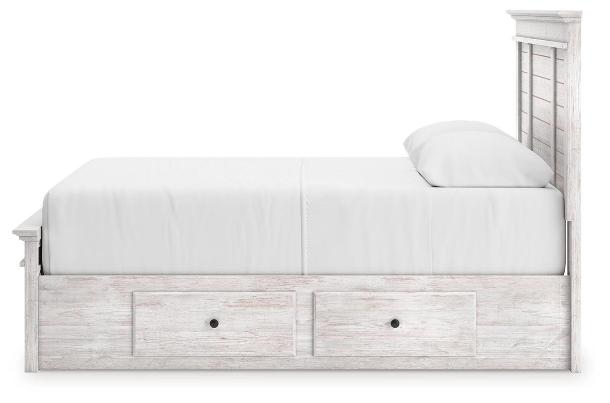 Makidern Queen Panel Storage Bed - PCB1171B7