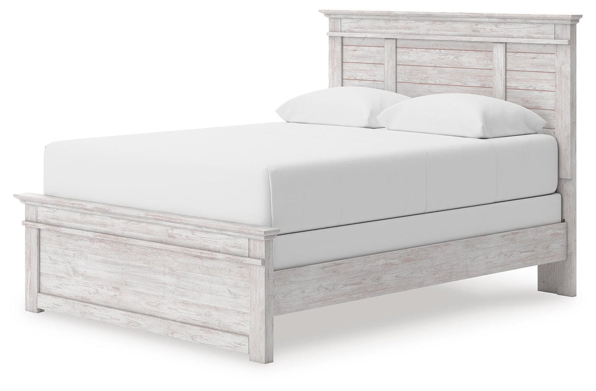 Makidern Queen Panel Bed, Dresser and Mirror - PCB1171B3