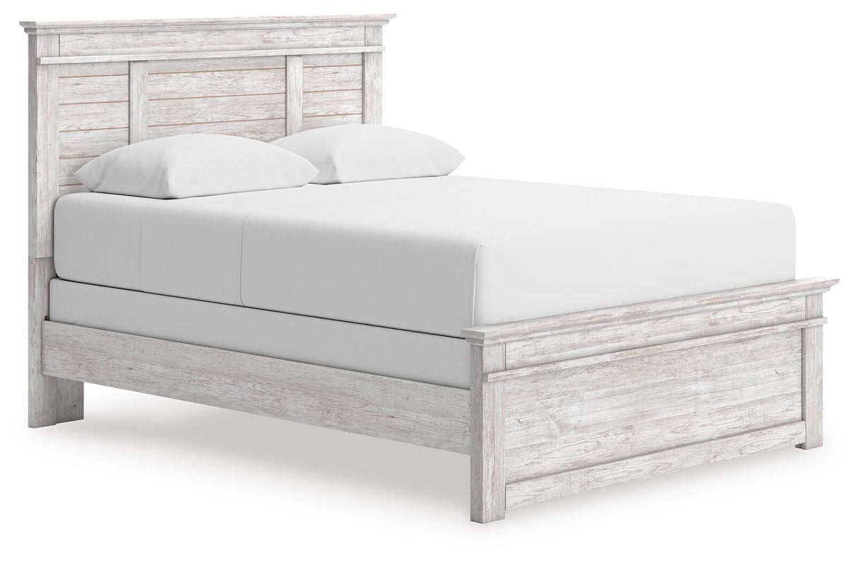 Makidern Queen Panel Bed, Dresser and Mirror - PCB1171B3