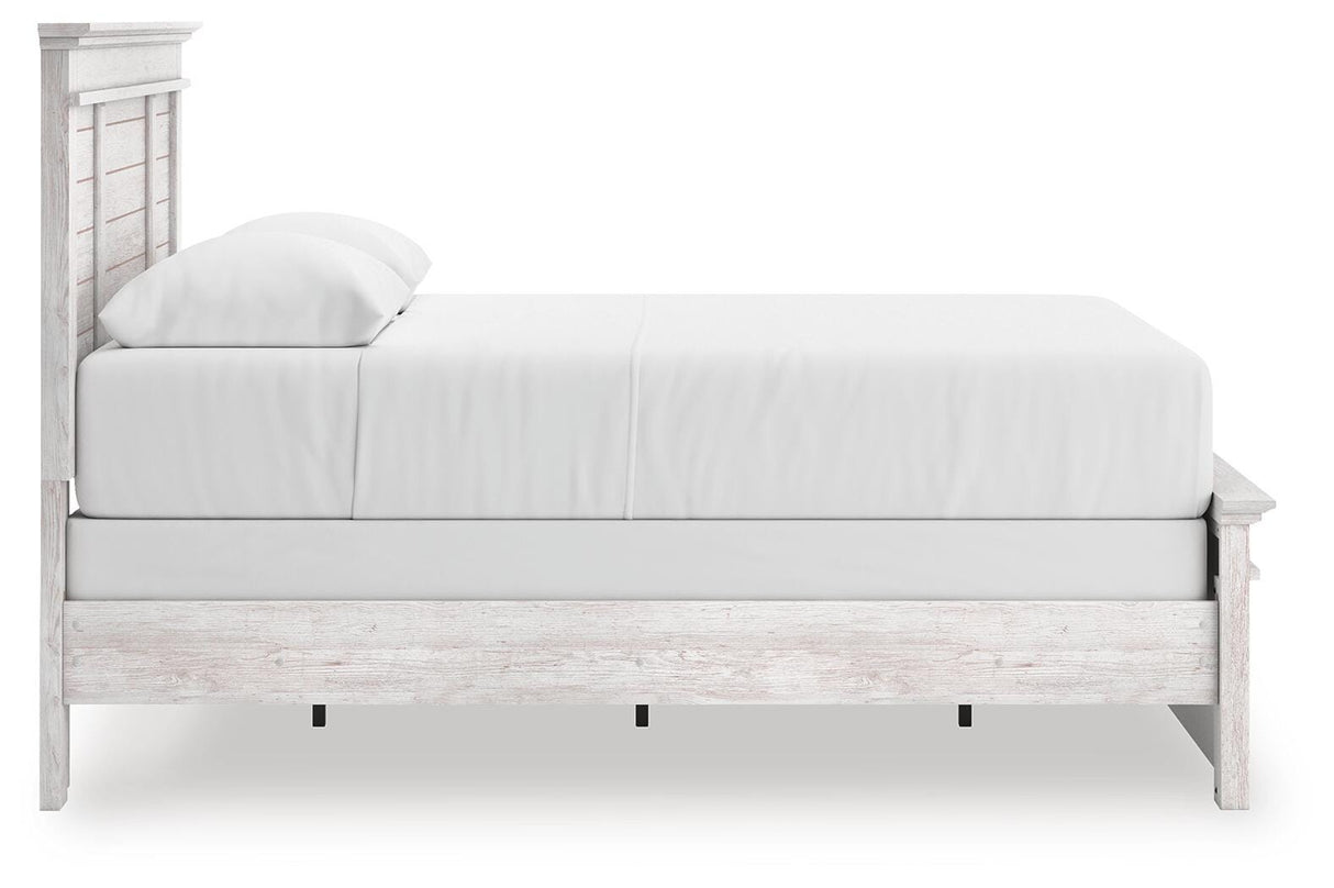 Makidern Queen Panel Bed, Dresser and Mirror - PCB1171B3