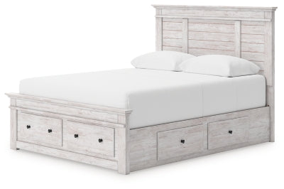 Makidern Queen Panel Storage Bed - PCB1171B10