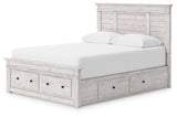 Makidern Queen Panel Storage Bed - PCB1171B10