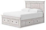 Makidern Queen Panel Storage Bed - PCB1171B10