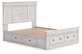 Makidern Queen Panel Storage Bed - PCB1171B10
